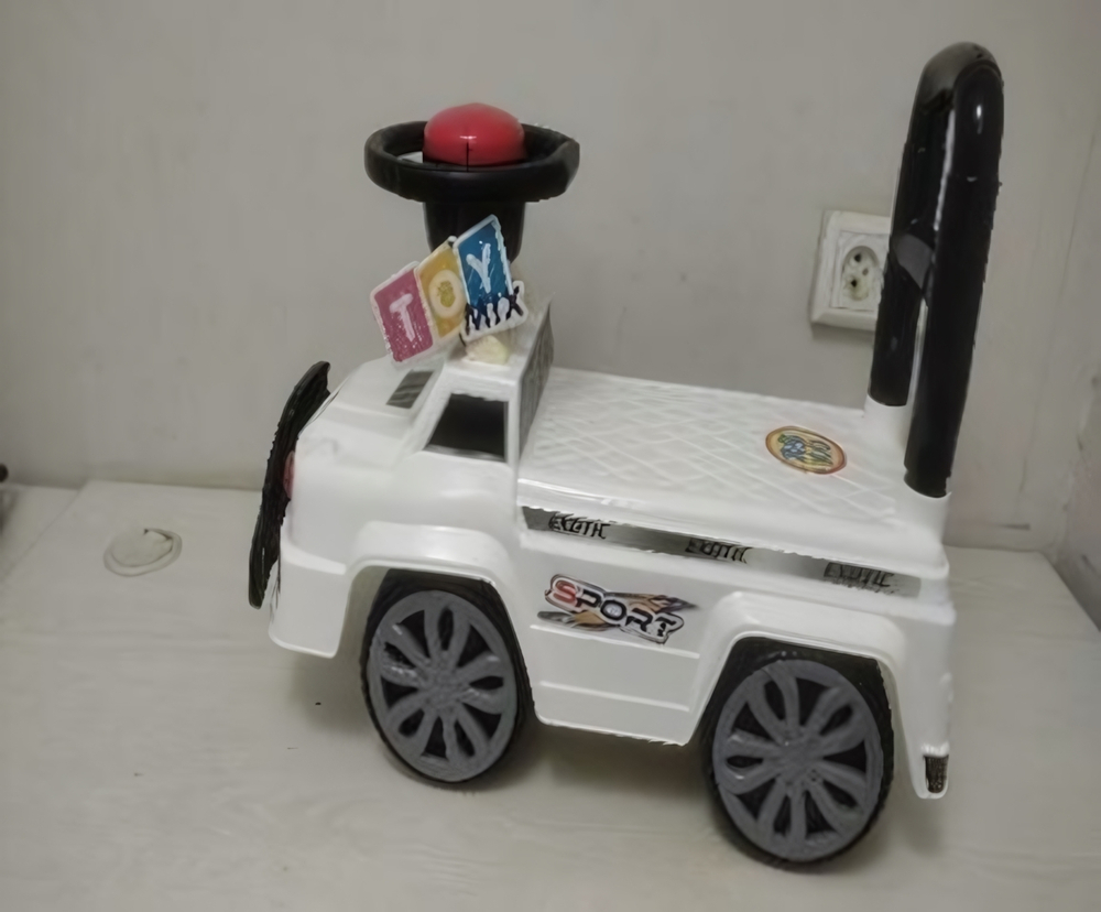 Толокар музыкальный №1 белый FTP-028-Б