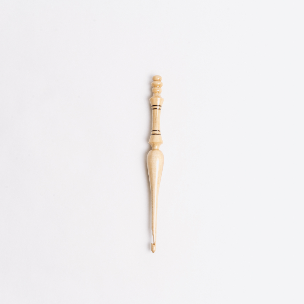 Деревянный крючок для вязания из древесины клена 5.5 мм. K315