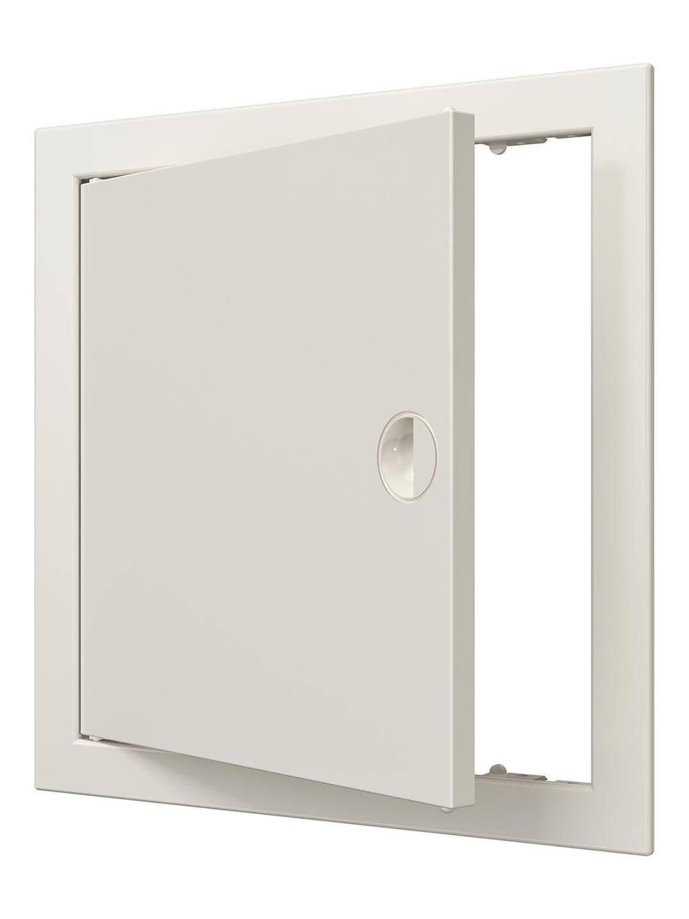 Люк ревизионный ЛР фланец 246х246 ручка 268х268 пластик Ivory EVECS