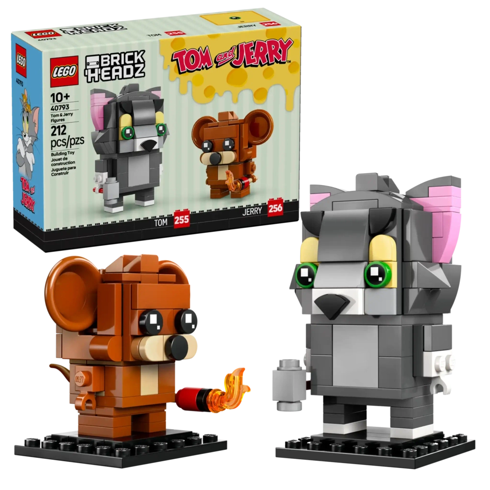 Конструктор LEGO BrickHeadz 40793 Том и Джерри
