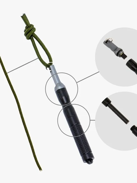 Брелок "Вечная спичка", огниво туристическое, микс