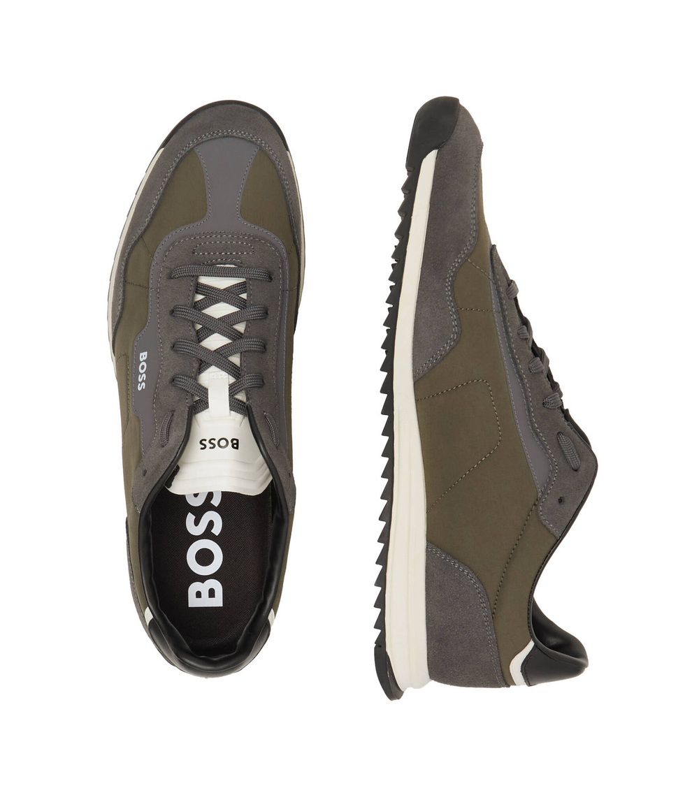 Кроссовки Zayn Lowp nysd BOSS BLACK - хаки(50498891)