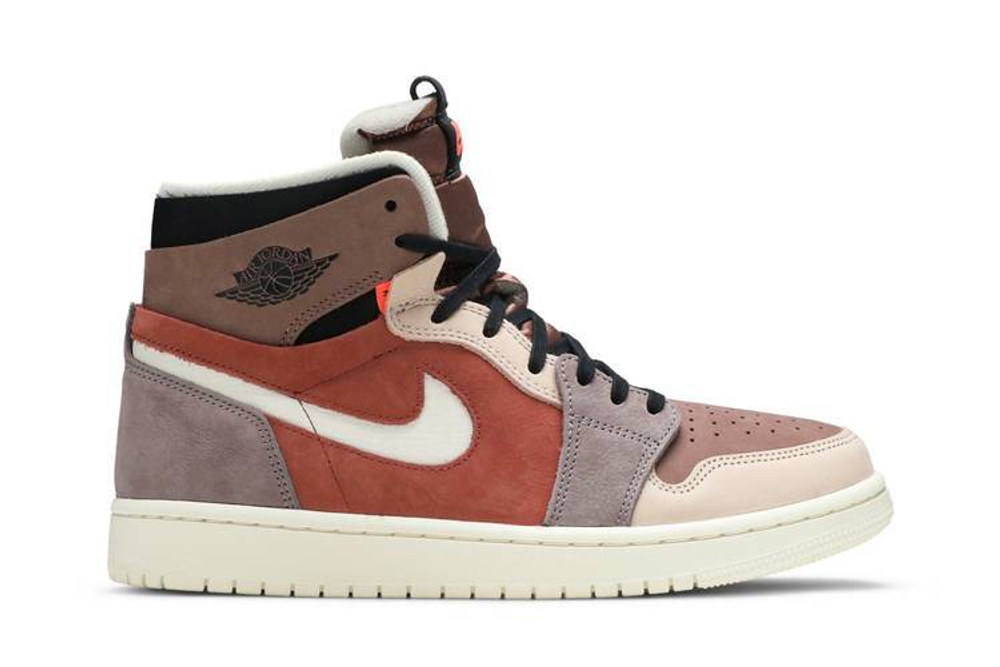 Кроссовки Jordan Air Jordan 1 High Zoom Air Cmft "Rust" (Женская размерная сетка)