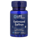 Life Extension, оптимизированный шафран, 60 вегетарианских капсул (88,25 мг в 1 капсуле)