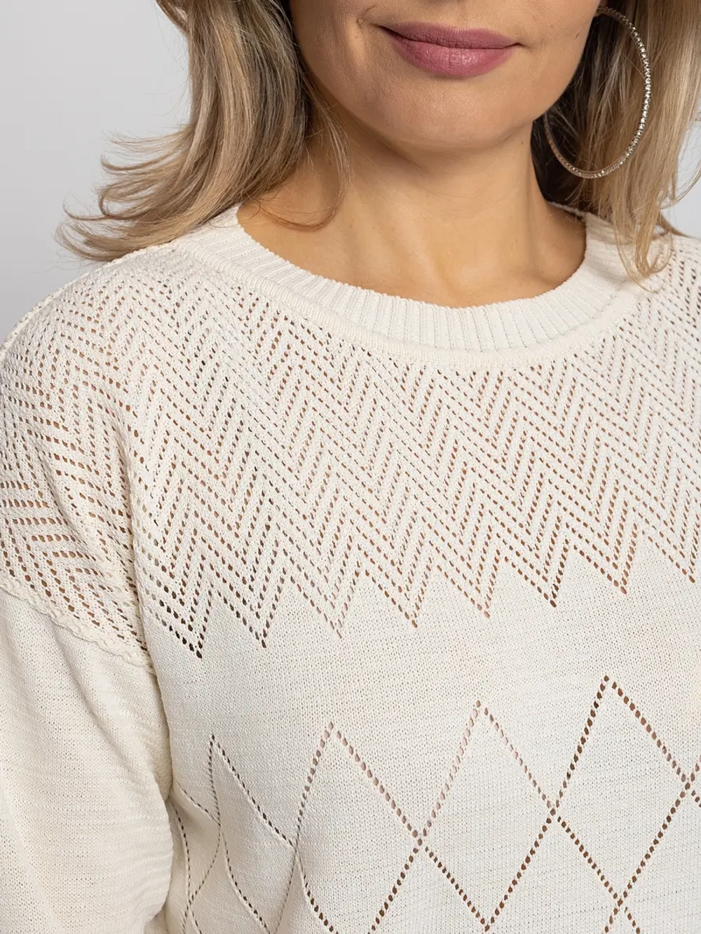 Джемпер И 042/молочный