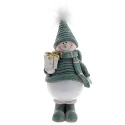 GAEM Фигурка декоративная "Снеговик", L11,5 W8,5 H27 см