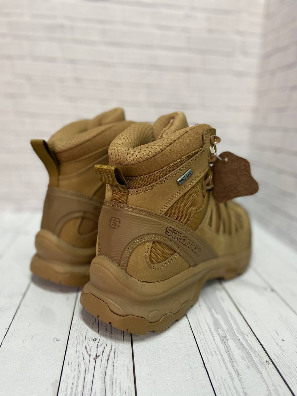 Ботинки Salomon / осень-зима / песок