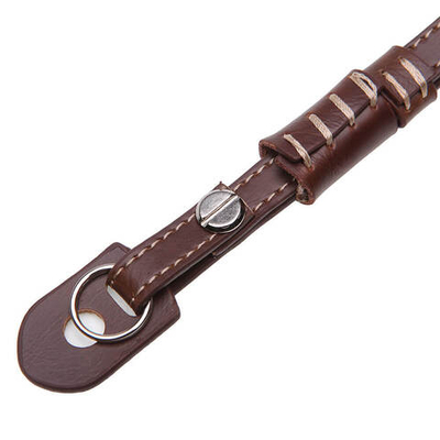 Ремень для фотоаппарата кистевой коричневый Fotokvant STR-50