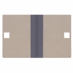 Папка архивная для переплета "Форма 21", 40 мм, с гребешками, БУРАЯ, 4 отверстия, завязки