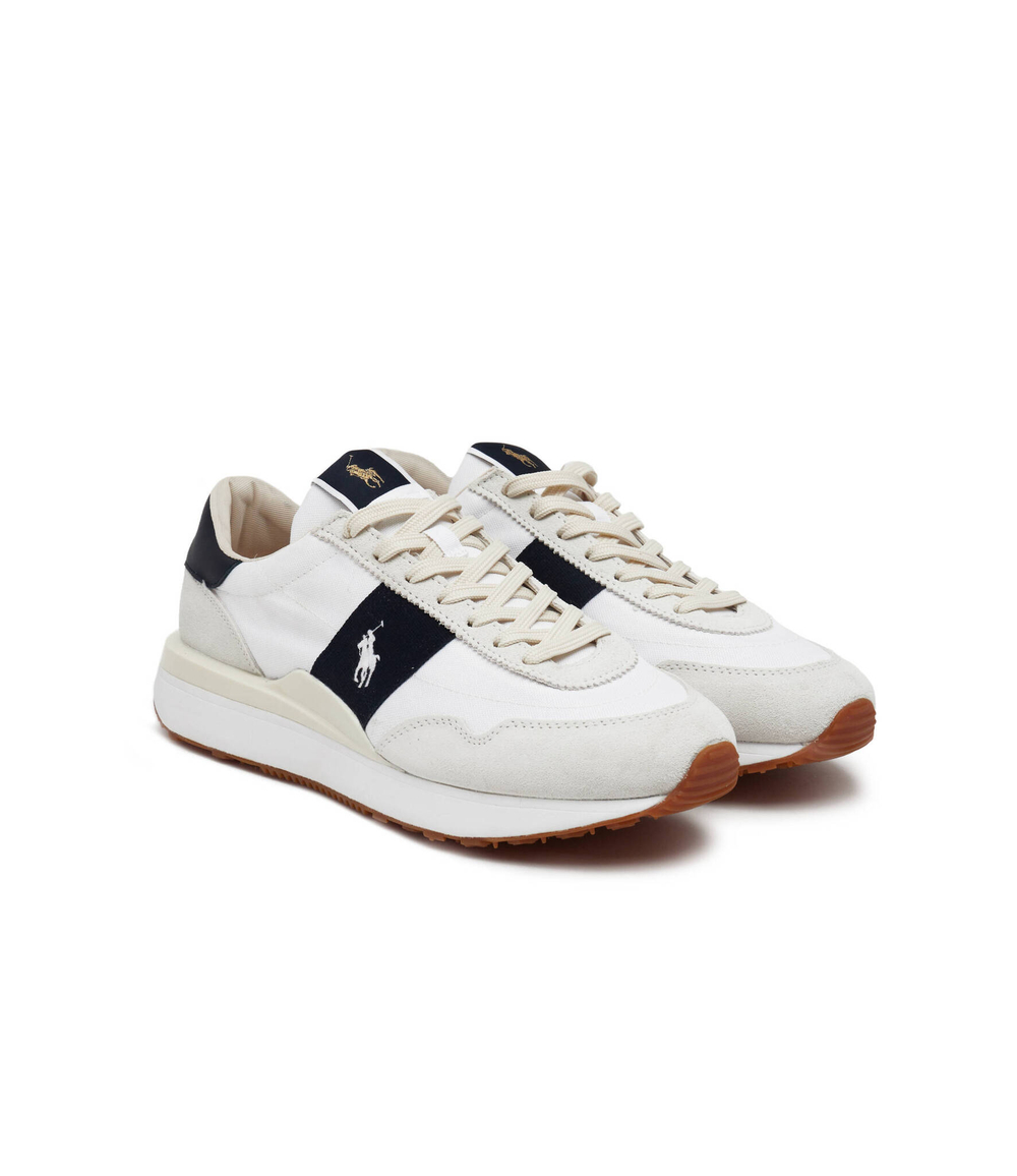 кожаные кроссовки POLO RALPH LAUREN - белый(809878008)