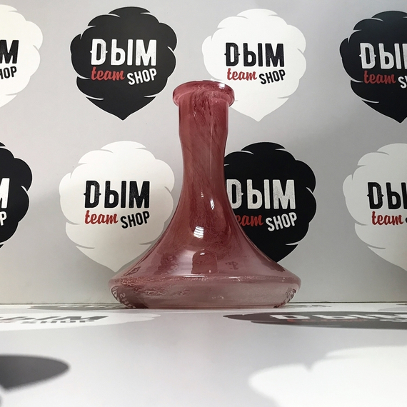 Крафт Колба. Розовый (стеклокрошка)