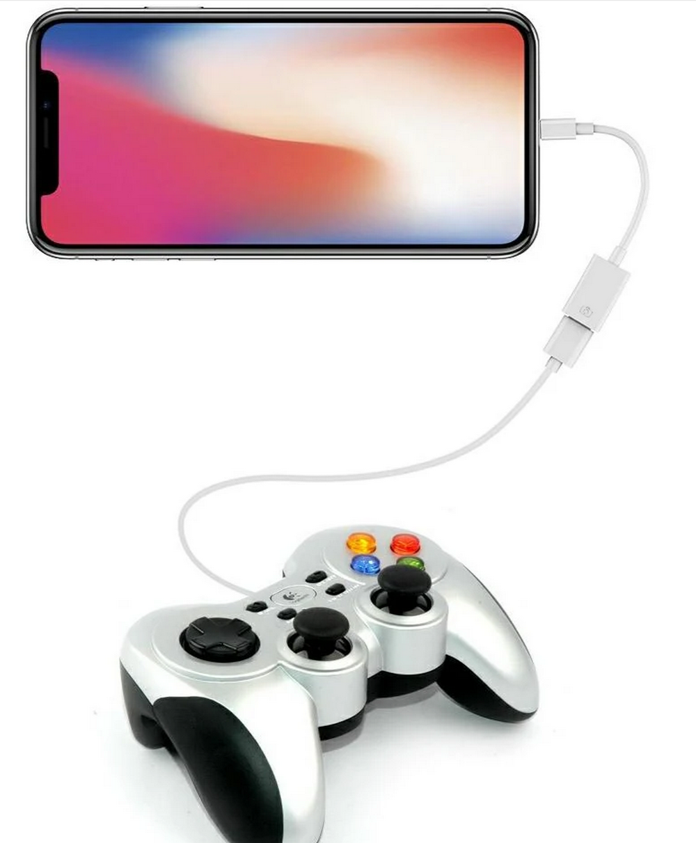 Переходник Lightning 8PIN x USB 3.0 (OTG) FaizFull FP19