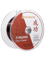Леска для рыбалки Nisus FORWARD Carp&Feeder brown Nylon 0,437mm/150m (N-FCF-0437-150)