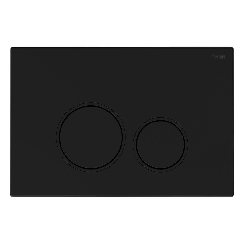 Комплект инсталляции REHAU(РЕХАУ) с панелью смыва NOVA ORB Черный матовый