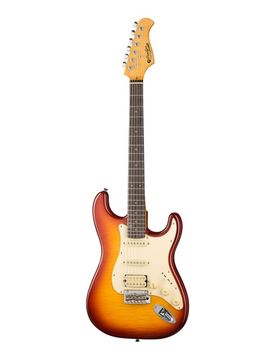 Электрогитара ST93, санберст, Prodipe JMFST93ALDERTB