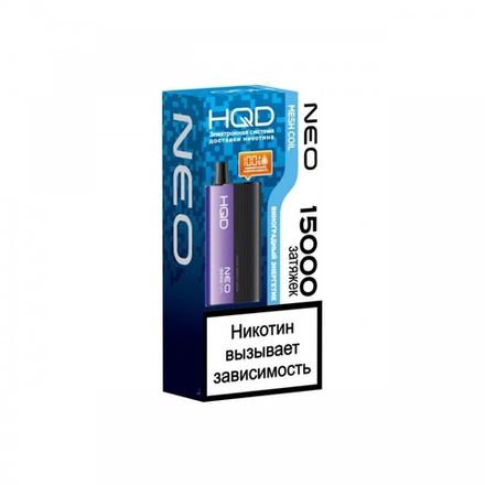 HQD Neo Виноградный энергетик 15000 затяжек 20мг (2%)
