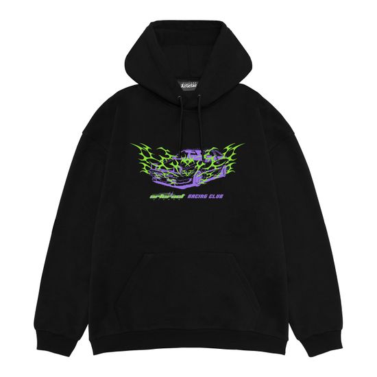 Худи ARTEFACT Racing/Speedtrack утеплённый Чёрный