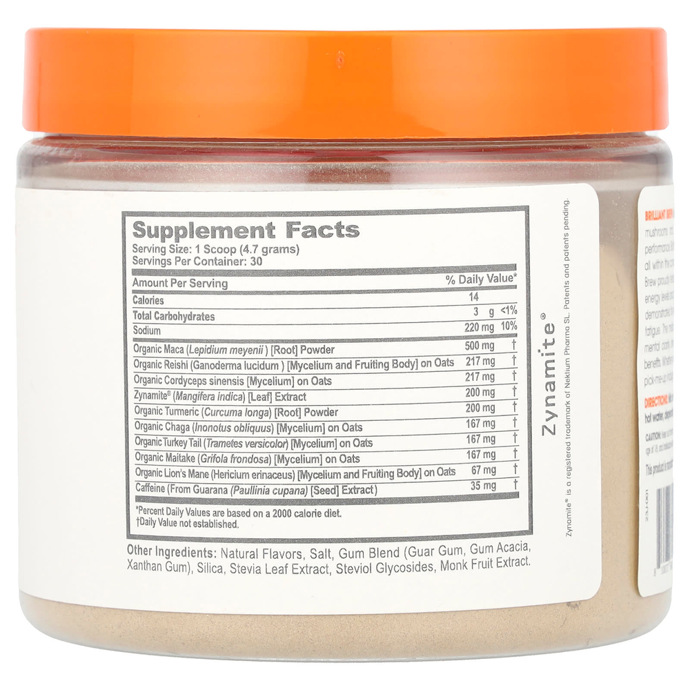 The Genius Brand, Brilliant Brew, альтернативный кофе, соленая карамель, 141 г (5 унций)