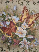 Декоративный гобеленовый чехол Солнечные бабочки 47х47