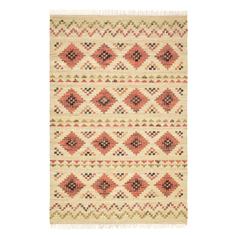 Ковер из шерсти по мотивам башкирских орнаментов 200х300см Tkano Cultural Heritage