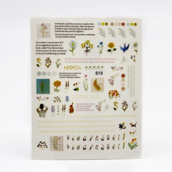 Наклейки для ногтей №819