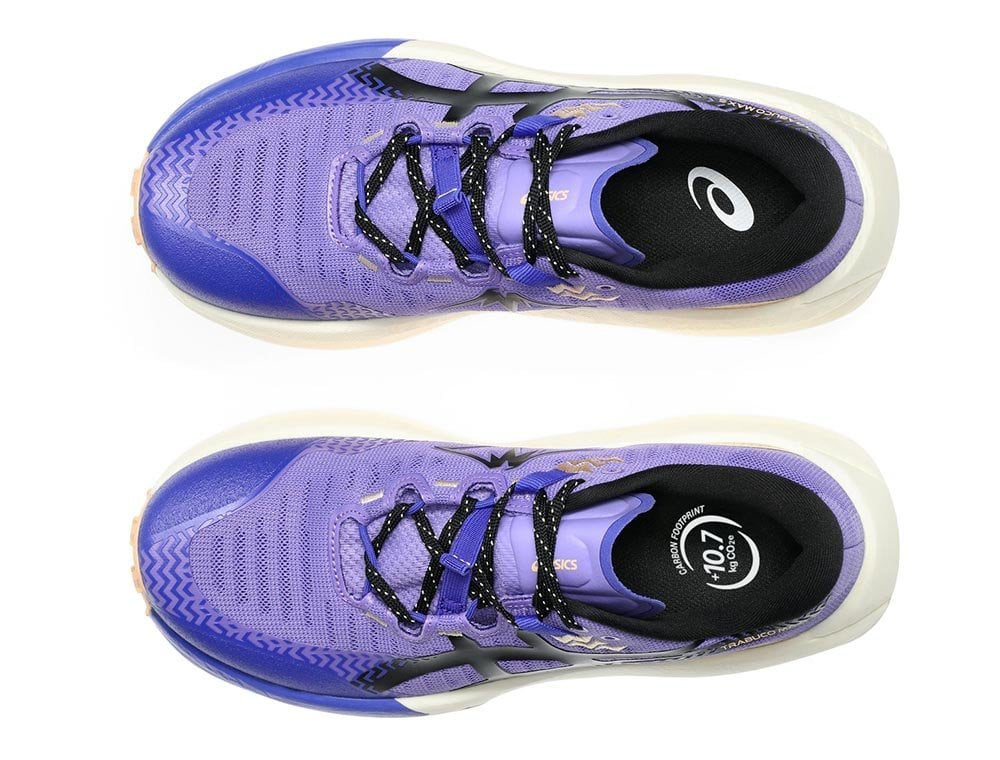 Кроссовки для бега женские Asics Trabuco Max 5 W Фиолетово-оранжевые