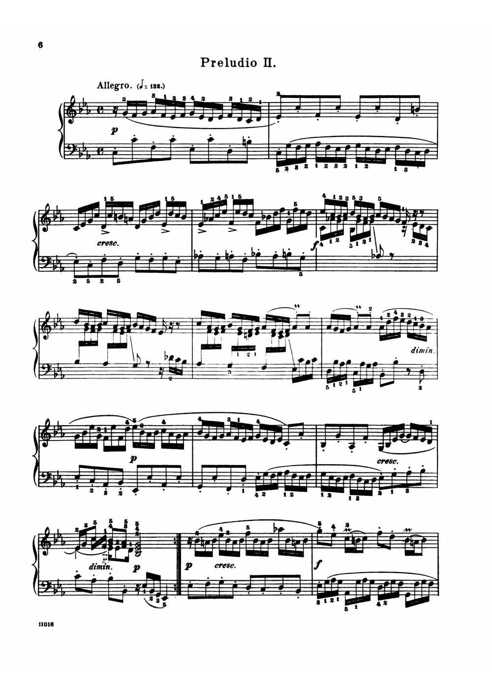 The well-tempered clavichord. Forty-eight preludes and fugues in two volumes | Johann Sebastian Bach; Carl Czerni