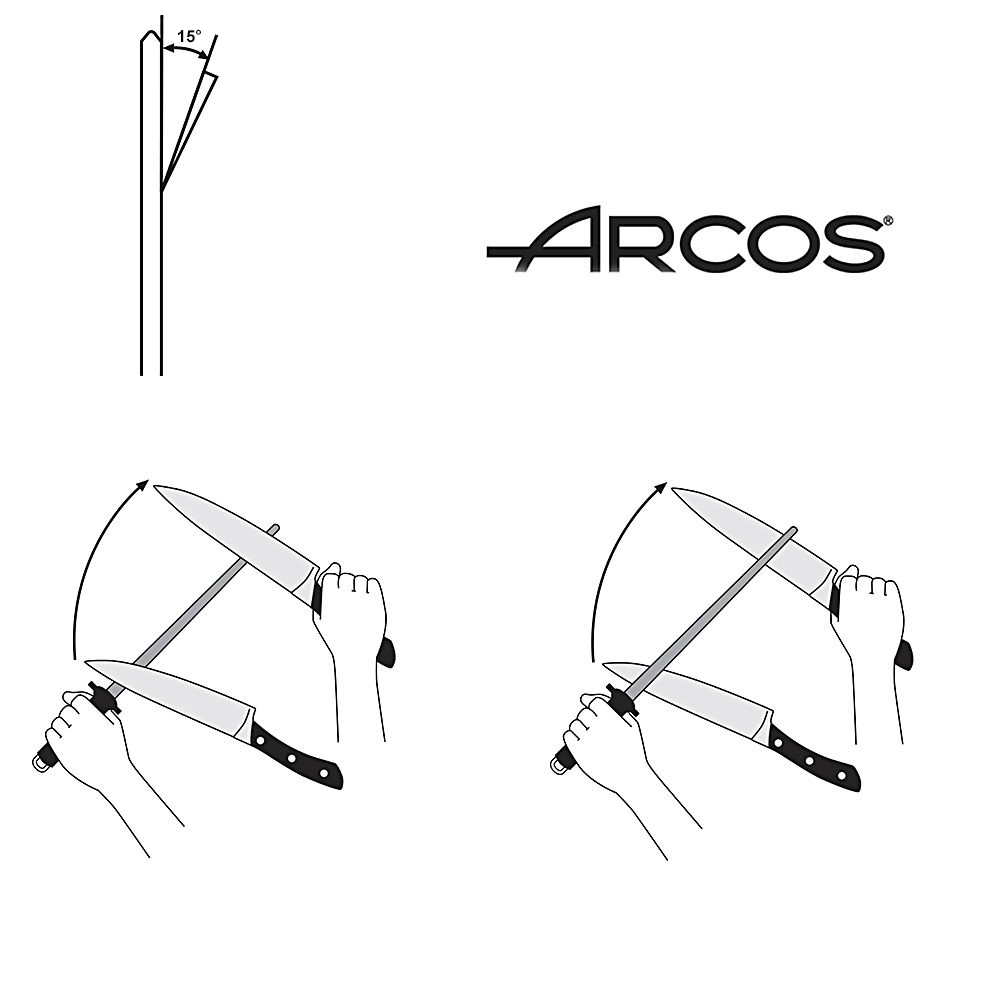 Мусат 30см Arcos Sharpening steels