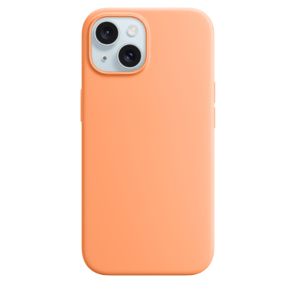 Силиконовый чехол с поддержкой MagSafe Apple Silicone Case для iPhone 15