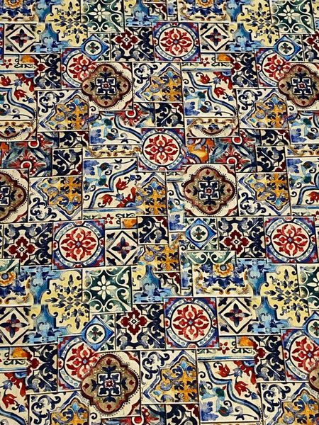 МОЗАИКА КАРАМЕЛЬ 100% хлопок Handmade Fabrics 6
