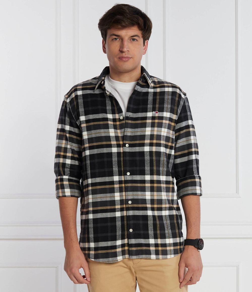 Рубашка Tommy Jeans - черный(DM0DM17246)