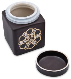 TJ-10/3 Керамическая банка бол. с крышкой