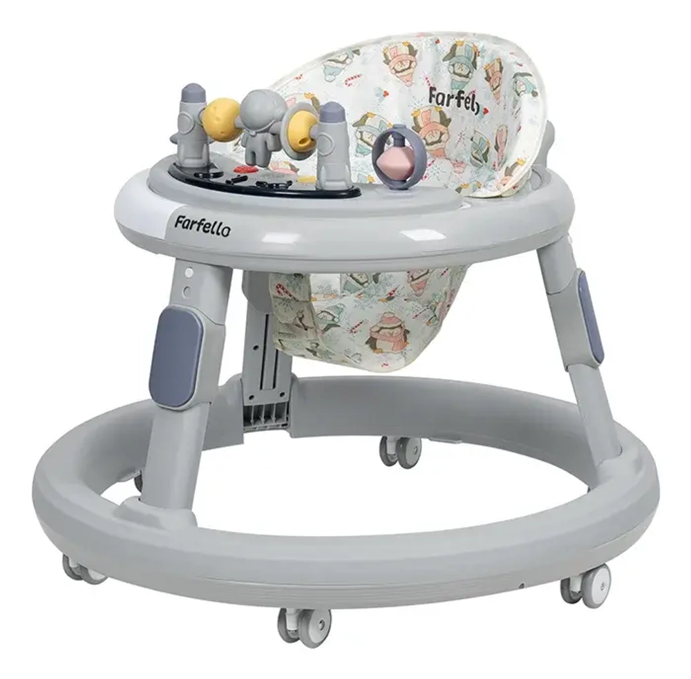 Ходунки детские Farfello K89 (1 шт в коробке) (Grey/Серый)