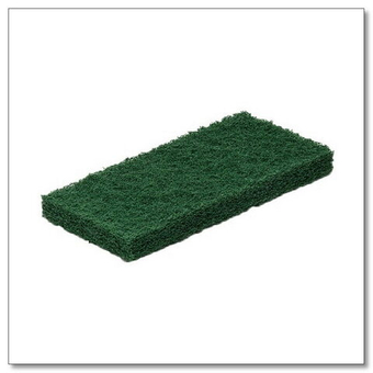 Пад абразивный ручной зеленый 12х25 см