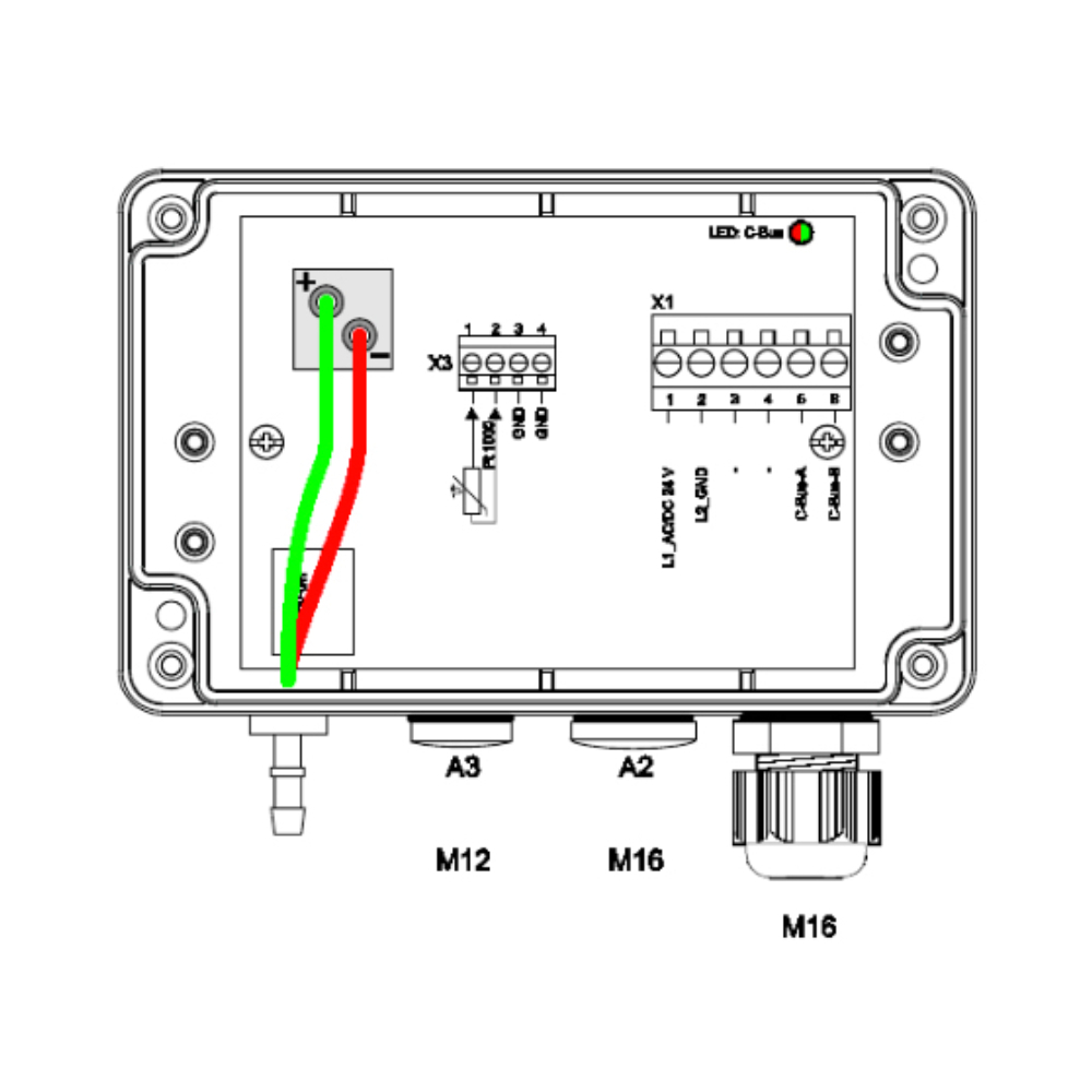 Модуль контроля давления Мenerga C-SDP (фильтров, VAV-систем, M 04 81 00)