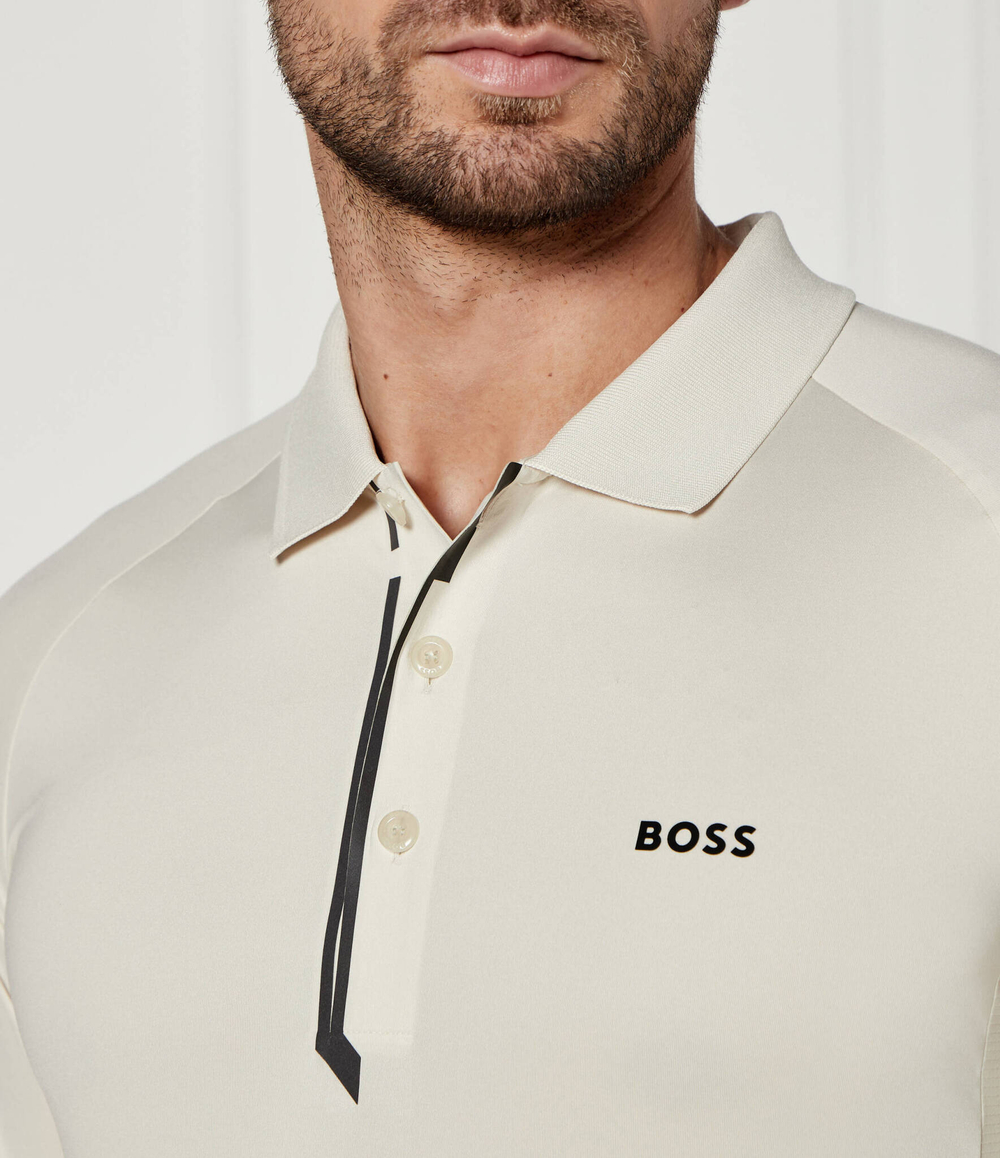 Поло BOSS GREEN - экрю(50519505)