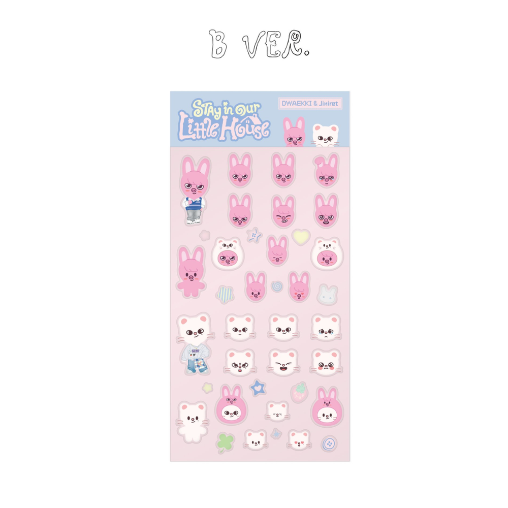 3D-стикеры SKZOO Stray Kids - STAY in Our Little House