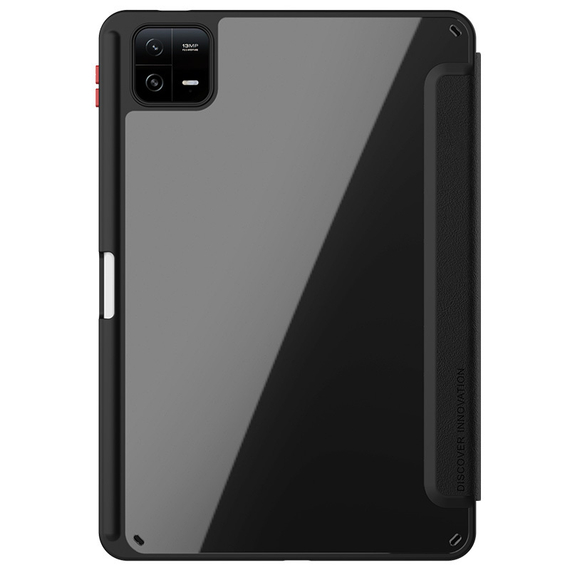 Чехол книжка от Nillkin для планшета Xiaomi Pad 6 и Pad 6 Pro, серия Bevel Leather Case, функция пробуждения и сна