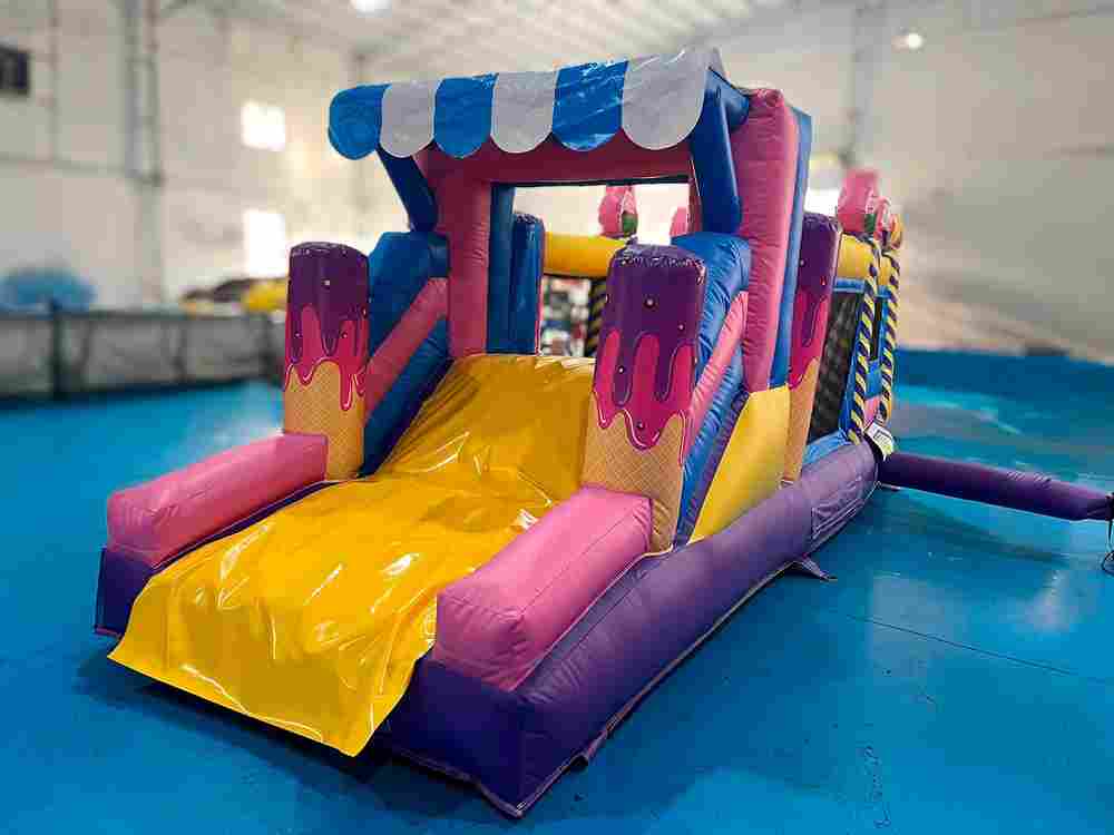 Коммерческий надувной батут «Сладкое царство» 5,2*2,7*2,05 м