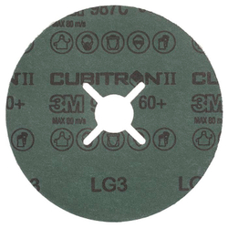 3M™ Cubitron™ II 987C Фибровый Круг, 60+, 125 мм х 22 мм