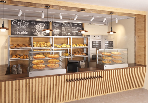 Тепловая витрина-мармит Carboma ASIA AC45 HWB 0,4-1