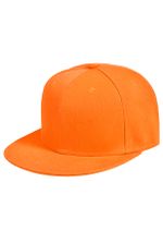 Оранжевая бейсболка фото спереди