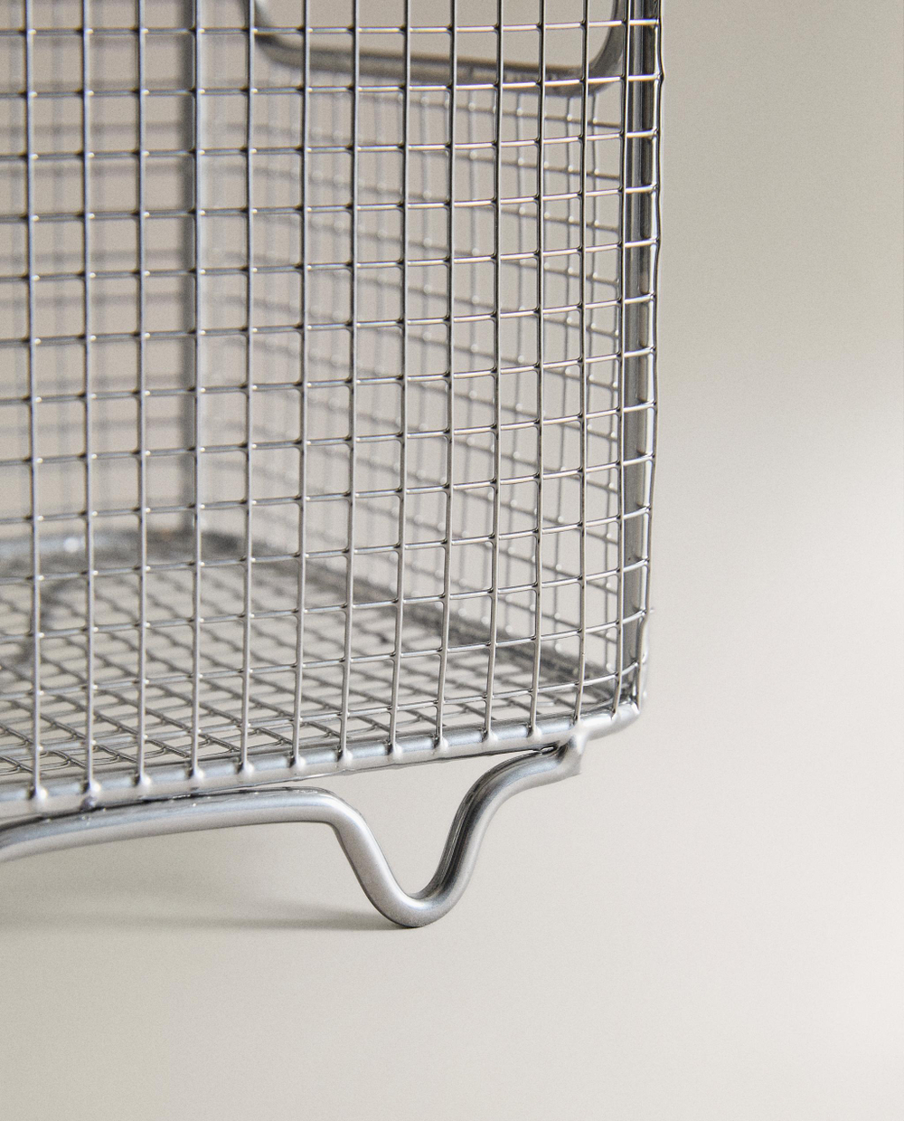 Zara Home Корзина из металла, цвет серый, 15 см