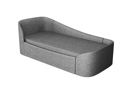 Чехол на матрас для дивана-кровати KIDI soft 90*200 см (серый, рогожка)