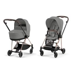 Детская коляска Cybex Mios 2 в 1 Mirage Grey Rosegold