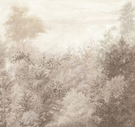 Пейзаж Южный лес панно