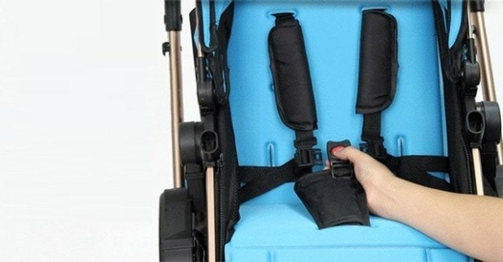 Коляска-трансформер 2в1 Luxmom 530 Черный текстиль