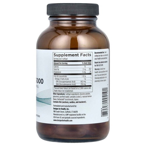 Designs For Health, OmegAvail ™ TG1000, 60 мягких таблеток