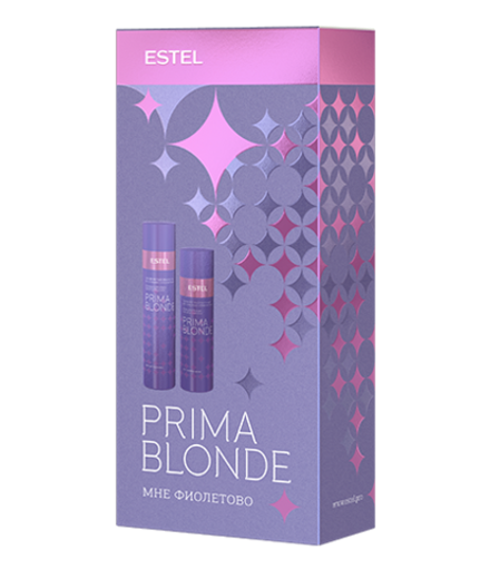 ESTEL Набор PRIMA BLONDE (шампунь, 250 мл+бальзам, 200 мл)