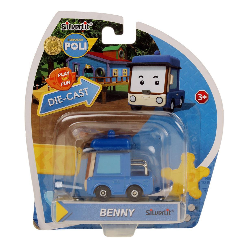 Машинка металлическая POLI Бэнни 6 см.